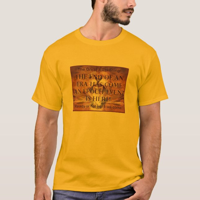 O Great Awakening - t-shirt (Frente)