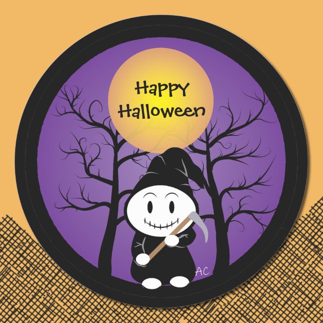 O Grim - Adesivos Feliz Halloween (Criador carregado)