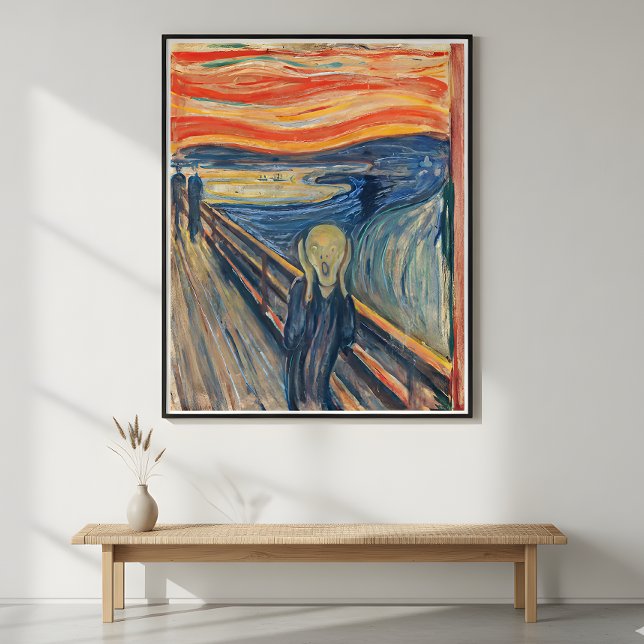 O Grito – Poster de Arte Emocional (Criador carregado)