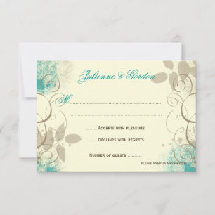 O Grunge de Tan da cerceta roda cartões da