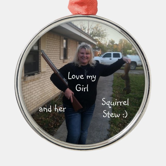 O guisado do esquilo dos enfeites de natal (Frente)