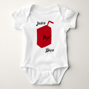 O herói da caixa do suco caçoa a camisa pela tin