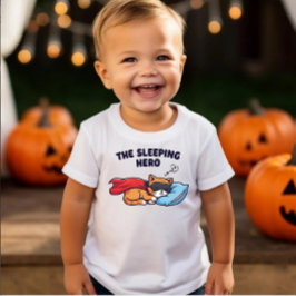 O Herói do Sono" Gato Bonito, T-Shirt