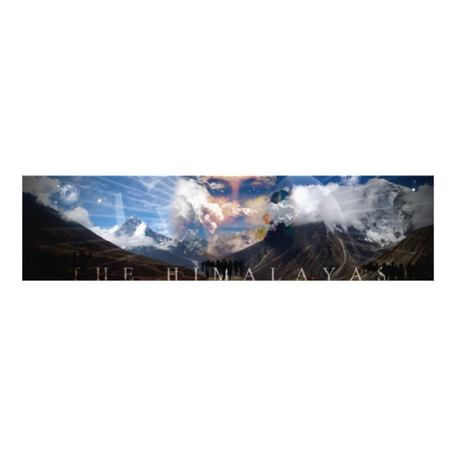 O Himalaia - Impressão de Fotografia (Frente)