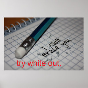 O hipster edita o poster