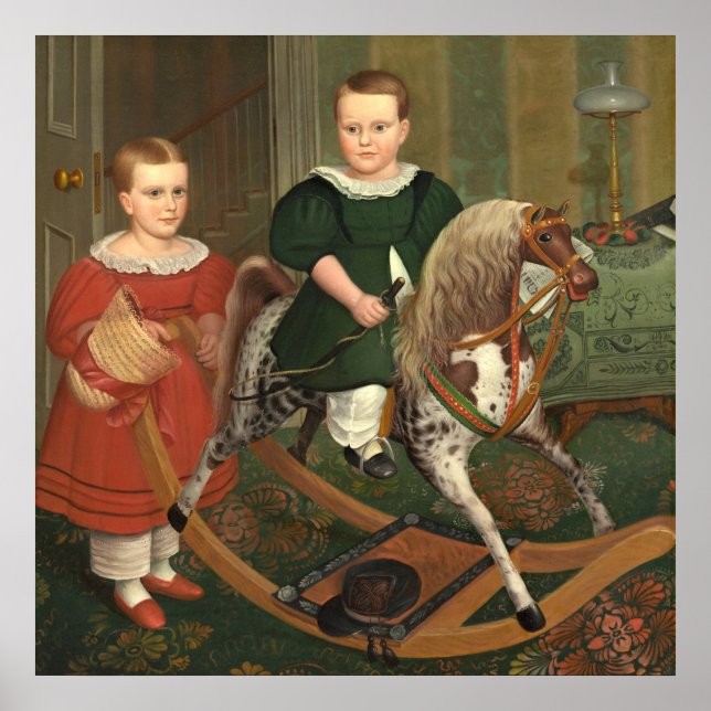 O Hobby Horse - Robert Peckham Fine Art Poster (Frente)