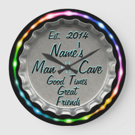 O Homem Caverna O Relógio De Boné De Cerveja Neon!