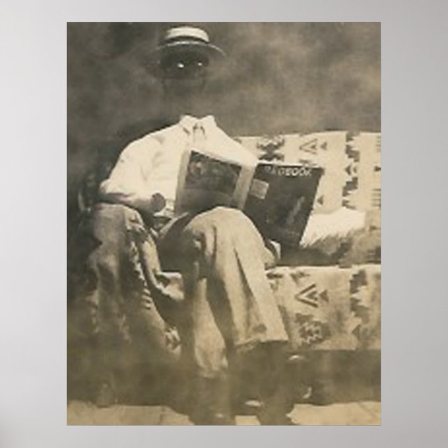 O homem invisível poster (Frente)