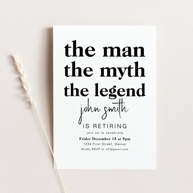 O Homem O Mito A Lenda Está Retirando Convite (Criador carregado)