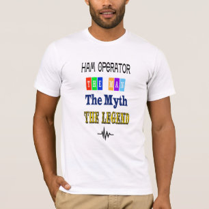 O homem, o mito, o t-shirt do operador do presunto