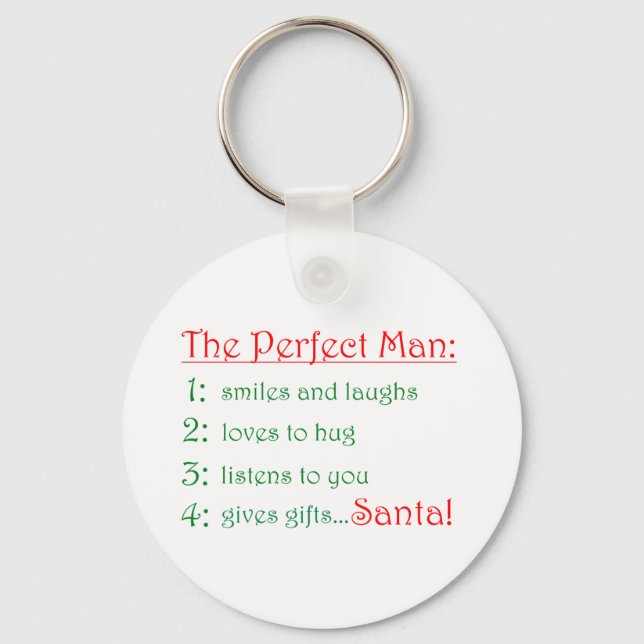 O Homem Perfeito - chaveiro (Frente)