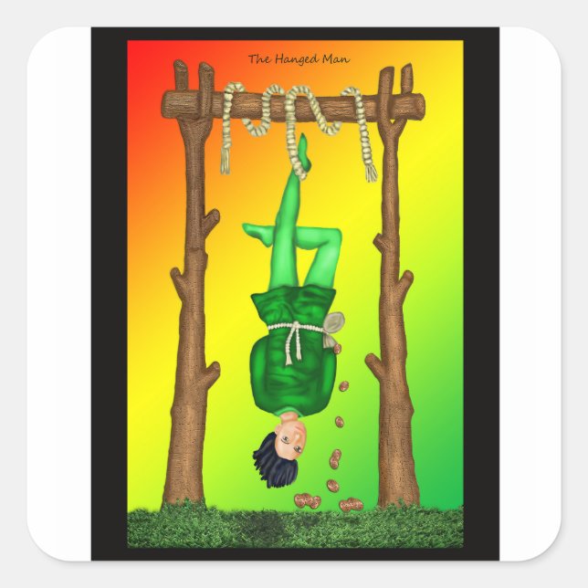 O Homem Prendido - Adesivo (Frente)