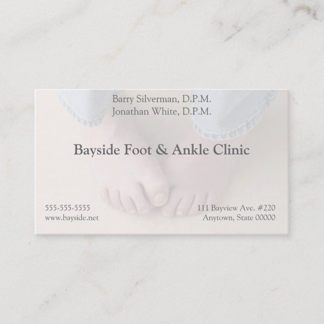 o homem preocupou-se sobre seu cartão de visita (Frente)