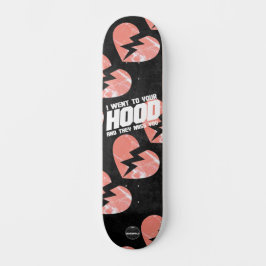 O Hoodwill "Miss You" 8, 1/4", Skateboard Deck