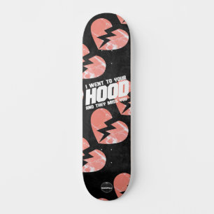 O Hoodwill "Miss You" 8, 1/4", Skateboard Deck