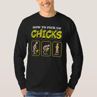 O humor cómico engraçado da camisa pegara o