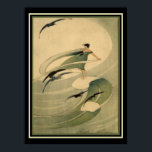 O Impressão da arte eólica do vento<br><div class="desc">The Wind Sprite,  Art Deco Impressão,  Ca. 1920,  por Bertha Lum</div>