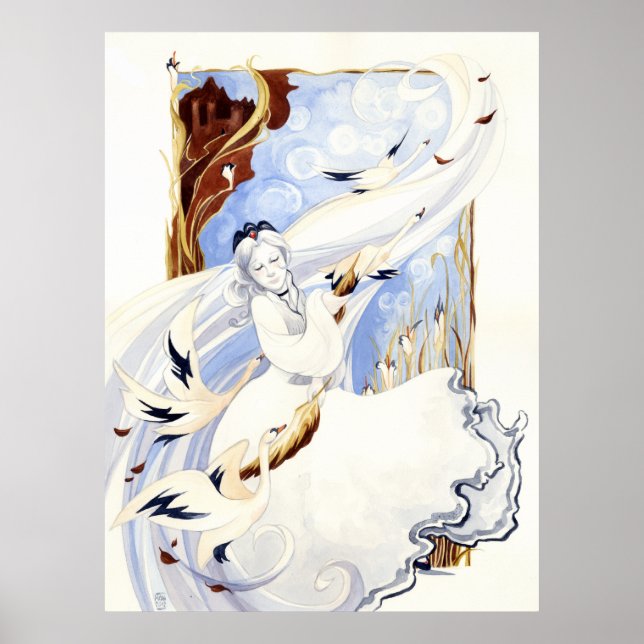 O Impressão da Rainha Swan (Frente)