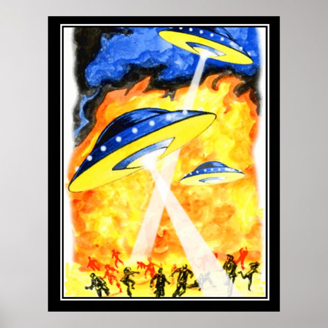 O impressão de dois mundos de Vintage (Frente)