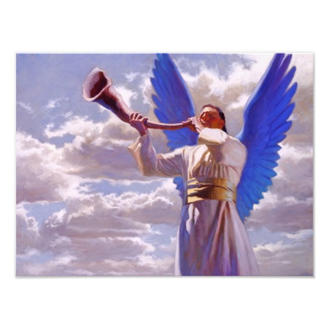 O Impressão de Fotografia Final do Trompete (Frente)