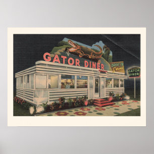 O Impressão do Jantar Gator