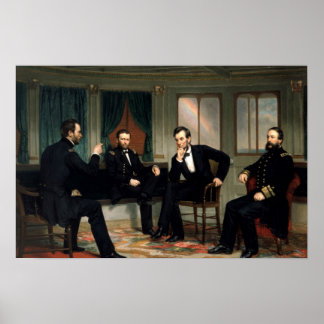 O Impressão histórico de Peacemakers Abe Lincoln