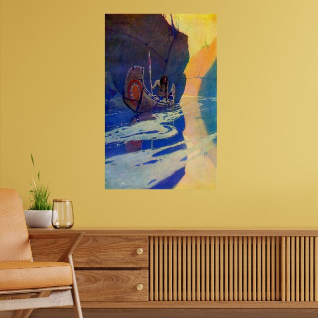 O Índio Em Sua Solidão NC Com Poster De 1907 (Sala de Estar 2)