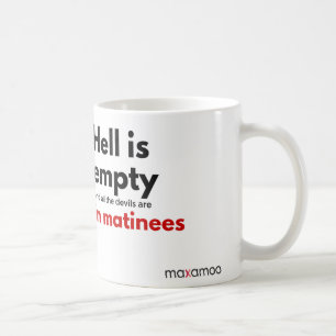 O inferno é caneca vazia