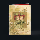 O inverno junta o cartão de Natal<br><div class="desc">Os cartões do natal vintage trazem um certo aquecem-se com ele. Cartões de Natal especiais para pessoas especiais. Cumprimentos das estações e desejos do feriado</div>