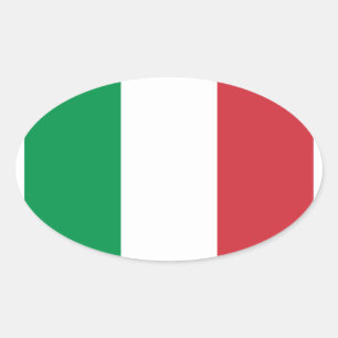 O italiano colore a etiqueta