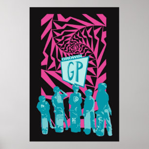 O "jacaré causa dor" ao poster