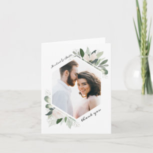 O jardim cora obrigado você cartão de nota