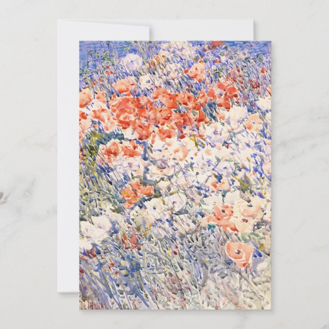 O Jardim da Ilha | Childe Hassam (Frente)