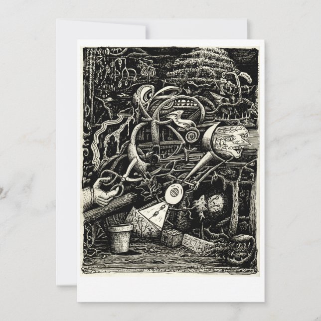 O Jardim da Loucura de Brian Benson (Frente)