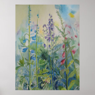 O jardim floresce o poster