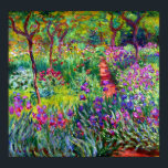 O Jardim Íris na Poster de Giverny Fine Art<br><div class="desc">"O Jardim Íris em Giverny" foi pintado pelo pintor francês Impressionismo,  Claude Monet,  em 1900. Claude Monet foi um dos fundadores da pintura do impressionismo francês.</div>