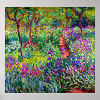 O Jardim Íris na Poster de Giverny Fine Art