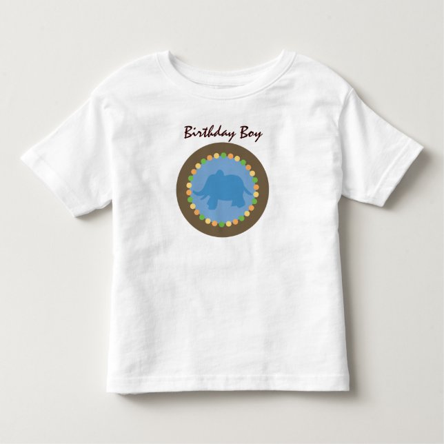 O jardim zoológico pontilha o t-shirt da criança (Frente)