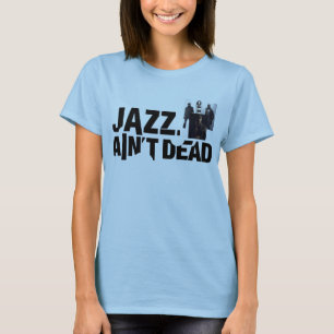 O JAZZ NÃO É t-shirt INOPERANTE da colagem do