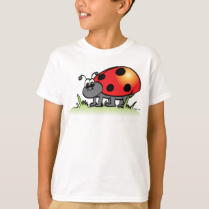 O joaninha caçoa o t-shirt