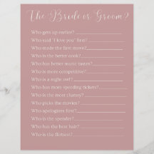 o jogo da festa da noiva ou do noivo