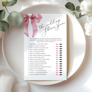 O jogo de sapatos de casamento Pink Bow Jogo de ch