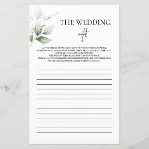 O Jogo Verde Chá de panela Noturno de Casamento