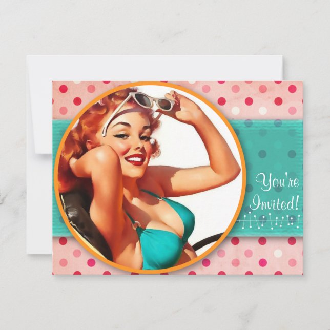 O kitsch Bitsch: ALGUNS convites de festas (Frente)