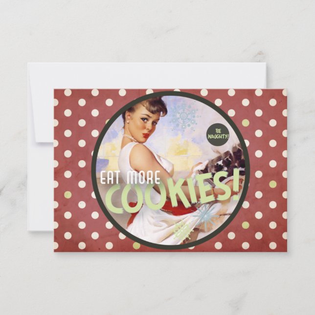 O Kitsch Bitsch: Seja Travesso! Coma Mais Biscoito (Frente)