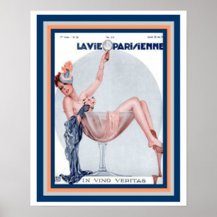 O La Vie o poster 16 x 20 do party girl de