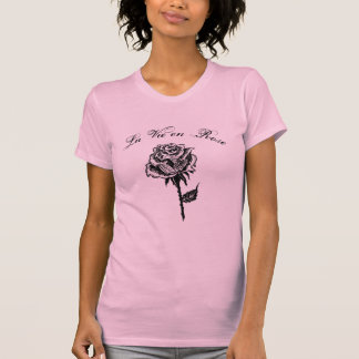 O La Vie o t-shirt das mulheres cor-de-rosa do en