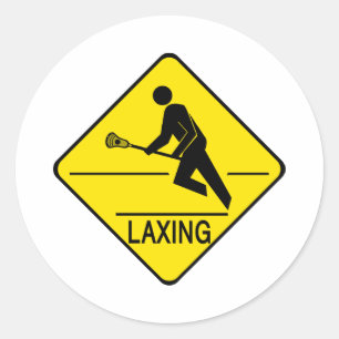 O Lacrosse projeta a etiqueta de Laxing