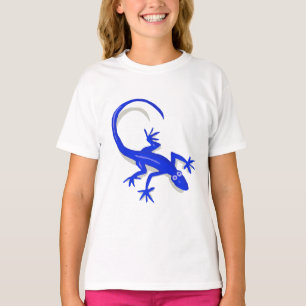 o lagarto dos azuis marinhos caçoa a camisa