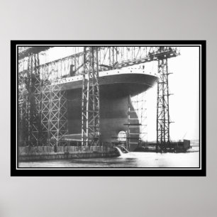 O lançamento do Titanic Poster da série Titanic